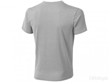 Nanaimo мужская футболка с коротким рукавом, серый меланж — Гифтология