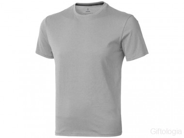 Nanaimo мужская футболка с коротким рукавом, серый меланж — Гифтология